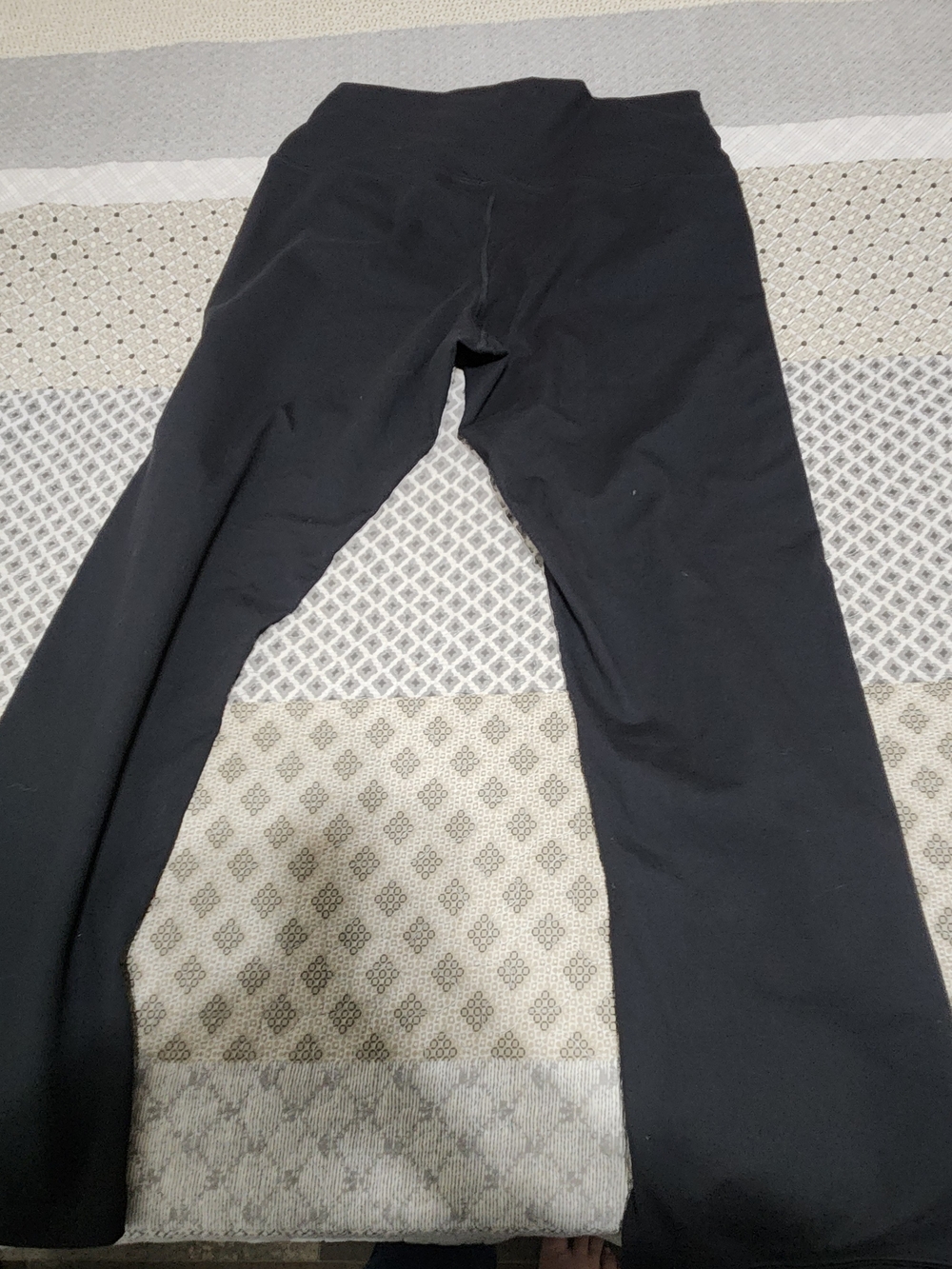 Womens Black Stretch Leggings